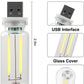 ✨🕯️ Mild glöd i din handflata – Touch Control USB-burks nattlampa 🕯️✨