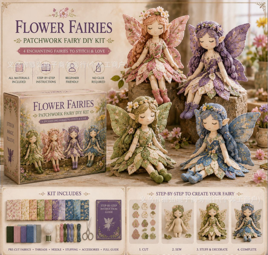 Fairy Patchwork – Gör-det-själv-kollektion