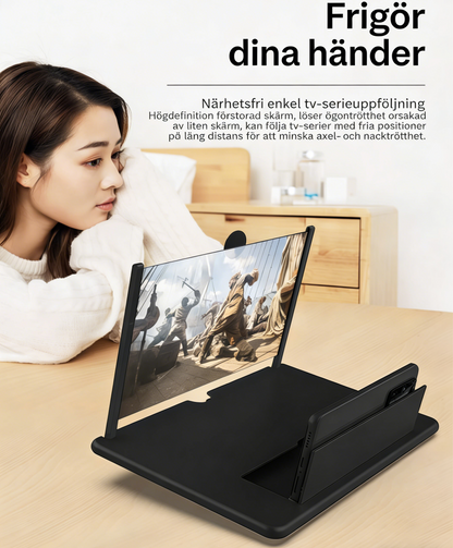 🔥⏰Spara 300 kr direkt när du köper nu!🔥🖥️Mobilskärmsförstorare | 3x Zoom, Blåljusfilter & Ultraportabel 😎