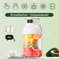 🍎🍓🍉2-i-1-juicekopp 🍹 Drick direkt efter juicepressning. Stor kapacitet, digital skärm, design med flera blad. 🏋️