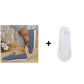 👟 Casual-loafers i mesh för damer med metallspänne