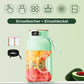 🍎🍓🍉2-i-1-juicekopp 🍹 Drick direkt efter juicepressning. Stor kapacitet, digital skärm, design med flera blad. 🏋️