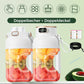 🍎🍓🍉2-i-1-juicekopp 🍹 Drick direkt efter juicepressning. Stor kapacitet, digital skärm, design med flera blad. 🏋️