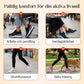 🔥Sista dagen-kampanj 50 % RABATT – Casual dammode, andningsbara korrigering sneakers med strassdekoration