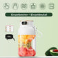 🍎🍓🍉2-i-1-juicekopp 🍹 Drick direkt efter juicepressning. Stor kapacitet, digital skärm, design med flera blad. 🏋️