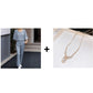 💖 Avslappnad Tvådelad Damoutfit | Mjukt Material, Vardagselegans, Enkel Styling 👚