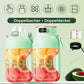 🍎🍓🍉2-i-1-juicekopp 🍹 Drick direkt efter juicepressning. Stor kapacitet, digital skärm, design med flera blad. 🏋️
