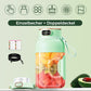 🍎🍓🍉2-i-1-juicekopp 🍹 Drick direkt efter juicepressning. Stor kapacitet, digital skärm, design med flera blad. 🏋️