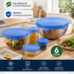 🧊 Silikonlock för matförvaring – 6-pack | Tätt & flexibelt | SPARA 50% idag!