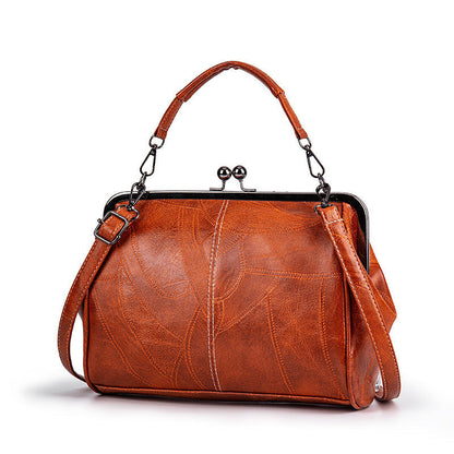 👜 Vintagehandväska för kvinnor – Stilfull och rymlig! Stor kapacitet, tidlös design – perfekt för varje dag! ✨👛
