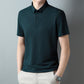 🎁Riktigt bra erbjudande ⏳Ny siden-T-shirt i enfärgat business casual-utförande