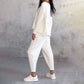 💖 Mångsidigt Vardagsset | Långärmad Top & Tights, Mjuk & Bekväm Passform 👖