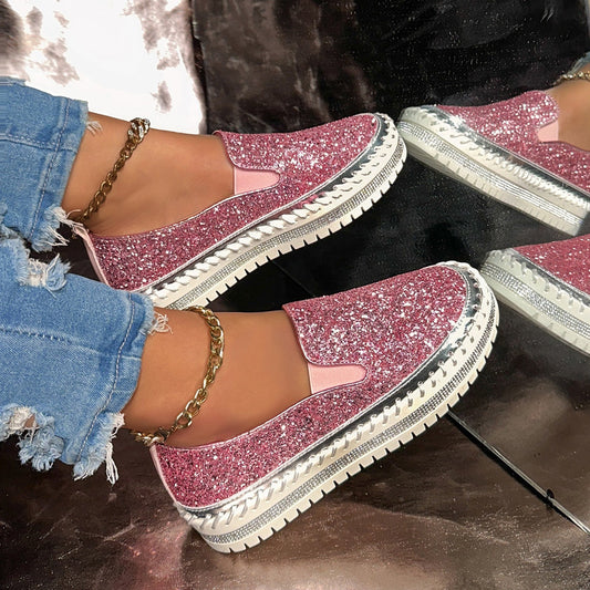 👟【Bekväma fritidstofflor för damer】 – Du behöver varken böja dig eller knyta skosnören, bara hoppa i dem så är du redo att ge dig iväg! ✨💨