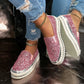 👟【Bekväma fritidstofflor för damer】 – Du behöver varken böja dig eller knyta skosnören, bara hoppa i dem så är du redo att ge dig iväg! ✨💨