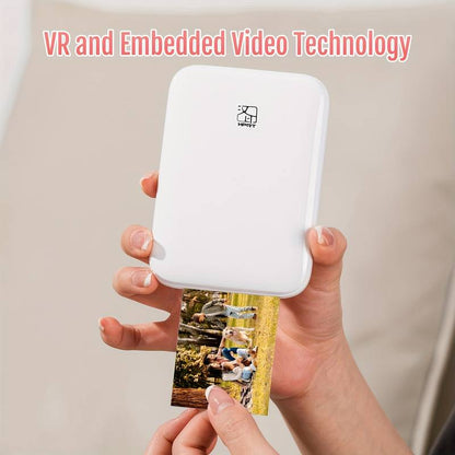 📸Trådlös mini HD bärbar fotoskrivare