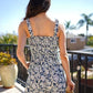 💃 Floral Print Sleeveless Shorts Jumpsuit with Pockets