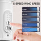 ❄️48% rabatt🔥USB-driven tyst energieffektiv golvfläkt（Tysk kvalitet - hållbar）🍃 Fri frakt🛫