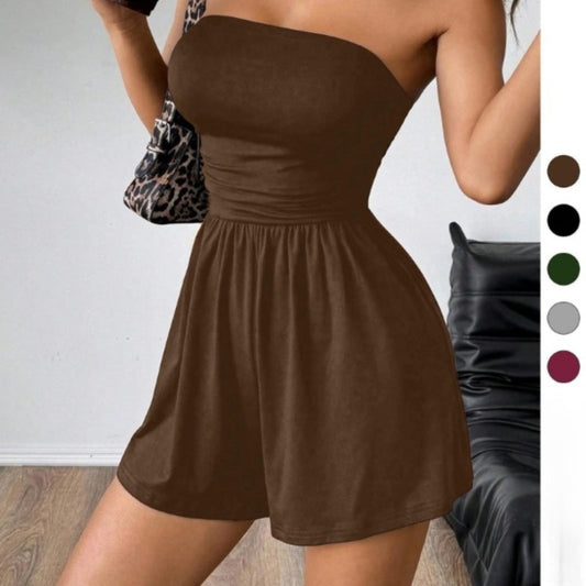 💖Chic bandeau-sculpt-romper 💃
