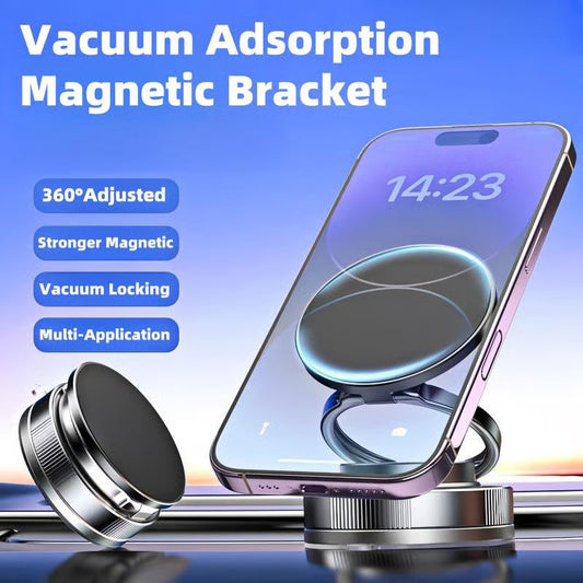 ⏰ Endast nu 50% rabatt!🔥🔄360° justerbar magnetisk telefonhållare med sugpropp📱🚗