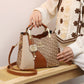 ✨48% RABATT NU!👜 Mångsidig, elegant handväska i retrostil, lätt och lyxig, kan bäras som axelväska.