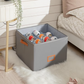 👟 Förvaringslåda för skor i tyg – hopfällbar design, stor kapacitet, dammtät och andas, platsbesparande för garderob och sovrum 🧺