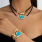 Vintage Boho halsband & armband set