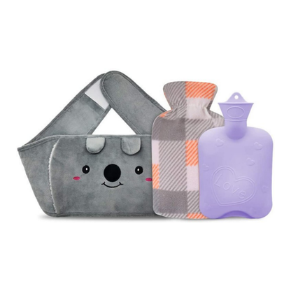 🎁Julkläpsrea 50% RABATT 🎄 Plyschigt varmvattenflaskbälte för påfyllning