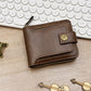 👝 50% RABATT NU! 🎁 Herrars Vintage-gylfplånbok – Äkta läder & RFID-skydd, stilig och säker vardagsbärare ✨