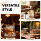 🥛💎Nyårserbjudande 48% rabatt! ✨🔥 360° roterande whiskyglas