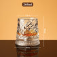 🥛💎Nyårserbjudande 48% rabatt! ✨🔥 360° roterande whiskyglas
