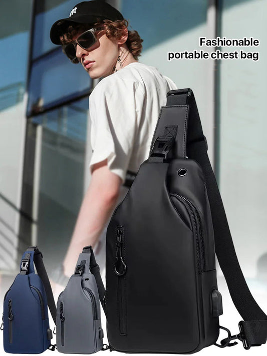 ⏰Sista dagen-kampanj 60 % RABATT🔥Bröstväska i Oxford-tyg