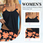 🔥Dammtryckta Tankini & Shorts tvådelade badklädesset