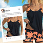 🔥Dammtryckta Tankini & Shorts tvådelade badklädesset