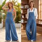 👖 Trendig Jean Overall Dam | Löst Sittande, Fickor & Perfekt för Sommar ✨