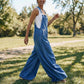 👖 Trendig Jean Overall Dam | Löst Sittande, Fickor & Perfekt för Sommar ✨