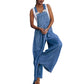 👖 Trendig Jean Overall Dam | Löst Sittande, Fickor & Perfekt för Sommar ✨