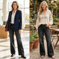 🎁 Nya Tillskott 2026 – 50% Rabatt 💥  Vintage-jeans för damer med utsvängda ben och fickor