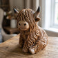 🐮Varm Highland Light: Lampa i form av en Highland-ko