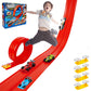 🧲 Anti-Gravitation Racerbil-Set | Bygg Din Egen Bana, Magnetisk & Rolig! 🏎️