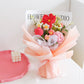 🌸🧶Handgjord virkad bukett｜Familj💝Evig värme 🏡｜💑Älskad💞Exklusiv romantik 🌹