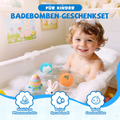 🛁 60% RABATT |🌊 Havstema Badbomber | 60g*12 St, Skummande Badtid & Rolig Presentidé ✨