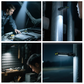 🔦 48 % RABATT 🧲 Magnetisk LED-arbetslampa – 1500 lumen, UV-ljus & röd laser – perfekt för verkstad, camping & nödsituationer ⚡