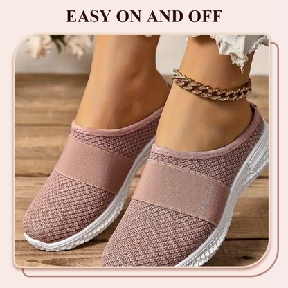 🩴 60% RABATT! 🔥 Casual Andningsbara Mjuka Tofflor i Mesh – Lätta, Halksula & Perfekta för Inomhus/Utomhus 🏠