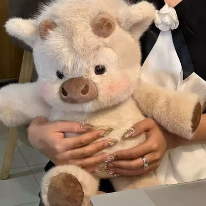 😍 En gullig 🐮 skotsk höglandsko 🧸 i plysch