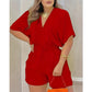 🔥Factory Direct Sales🔥 Somrig Casual Jumpsuit med Elastisk Midja