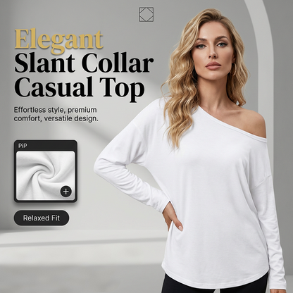 🔥Factory Direct Sales🔥 Långärmad casual topp med bara axlar för kvinnor