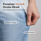 🔥Factory Direct Sales🔥 Stretchiga bekväma jeans med kurvad passform