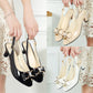 👡 50% RABATT! 🔥 Eleganta Peep-Toe Slingback-sandaler för Damer – Sexiga Klackar, Bekväm Passform & Perfekt För Fest & Vardag 💃