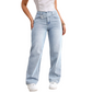 🔥Factory Direct Sales🔥Damjeans med raka ben och asymmetriska midjor