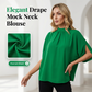 🔥Factory Direct Sales🔥 Damers eleganta mock-neck-topp
